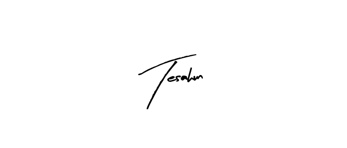 Also we have Tesahun name is the best signature style. Create professional handwritten signature collection using Arty Signature autograph style. Tesahun signature style 8 images and pictures png