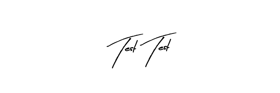 Create a beautiful signature design for name Test Test. With this signature (Arty Signature) fonts, you can make a handwritten signature for free. Test Test signature style 8 images and pictures png