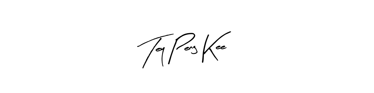 Also we have Tey Peng Kee name is the best signature style. Create professional handwritten signature collection using Arty Signature autograph style. Tey Peng Kee signature style 8 images and pictures png