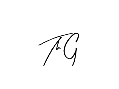 The best way (Arty Signature) to make a short signature is to pick only two or three words in your name. The name Th G include a total of six letters. For converting this name. Th G signature style 8 images and pictures png