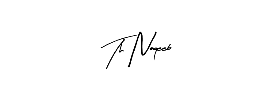 Also You can easily find your signature by using the search form. We will create Th Naqeeb name handwritten signature images for you free of cost using Arty Signature sign style. Th Naqeeb signature style 8 images and pictures png