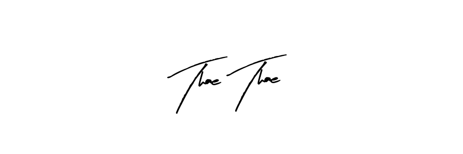 if you are searching for the best signature style for your name Thae Thae. so please give up your signature search. here we have designed multiple signature styles  using Arty Signature. Thae Thae signature style 8 images and pictures png