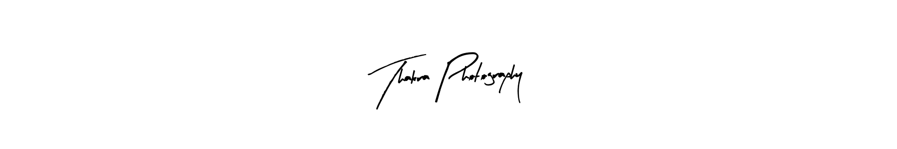 How to make Thakra Photography name signature. Use Arty Signature style for creating short signs online. This is the latest handwritten sign. Thakra Photography signature style 8 images and pictures png