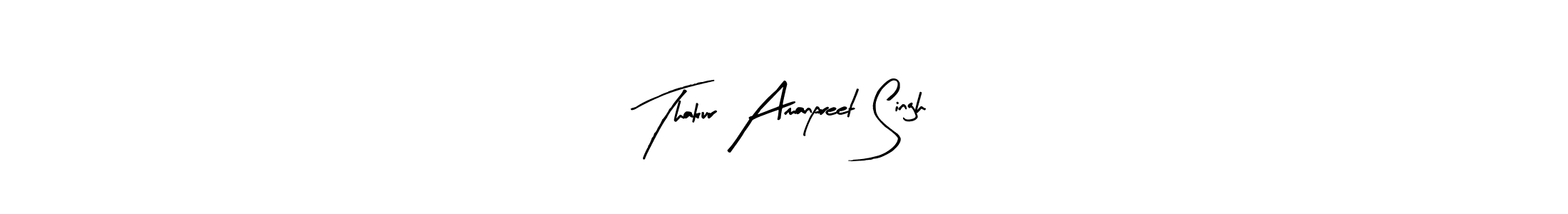 Use a signature maker to create a handwritten signature online. With this signature software, you can design (Arty Signature) your own signature for name Thakur Amanpreet Singh. Thakur Amanpreet Singh signature style 8 images and pictures png