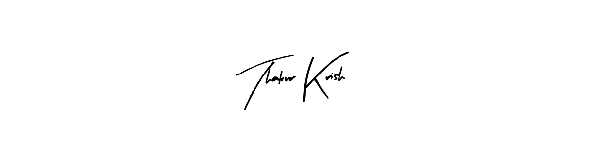 It looks lik you need a new signature style for name Thakur Krish. Design unique handwritten (Arty Signature) signature with our free signature maker in just a few clicks. Thakur Krish signature style 8 images and pictures png