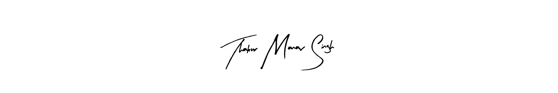 if you are searching for the best signature style for your name Thakur Manav Singh. so please give up your signature search. here we have designed multiple signature styles  using Arty Signature. Thakur Manav Singh signature style 8 images and pictures png