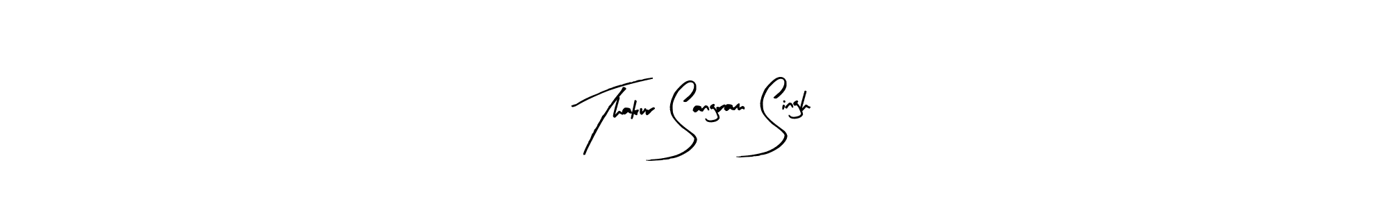 You should practise on your own different ways (Arty Signature) to write your name (Thakur Sangram Singh) in signature. don't let someone else do it for you. Thakur Sangram Singh signature style 8 images and pictures png