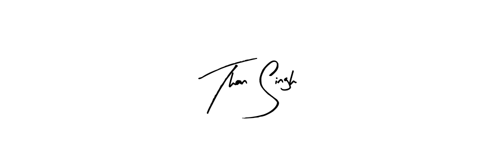 Use a signature maker to create a handwritten signature online. With this signature software, you can design (Arty Signature) your own signature for name Than Singh. Than Singh signature style 8 images and pictures png