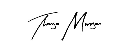 Looking for an artistic signature for Thanga Murugan? The Arty Signature calligraphy style gives a sophisticated flow suitable for business cards and emails. Thanga Murugan signature style 8 images and pictures png