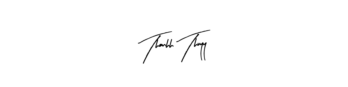 You can use this online signature creator to create a handwritten signature for the name Thanhh Thuyy. This is the best online autograph maker. Thanhh Thuyy signature style 8 images and pictures png