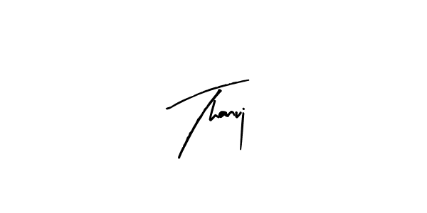 You should practise on your own different ways (Arty Signature) to write your name (Thanuj) in signature. don't let someone else do it for you. Thanuj signature style 8 images and pictures png