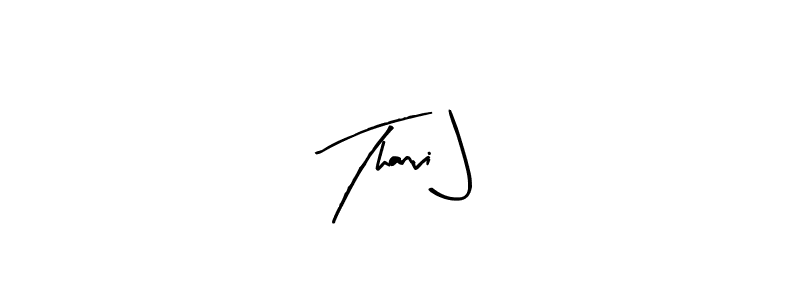 Also we have Thanvi J name is the best signature style. Create professional handwritten signature collection using Arty Signature autograph style. Thanvi J signature style 8 images and pictures png