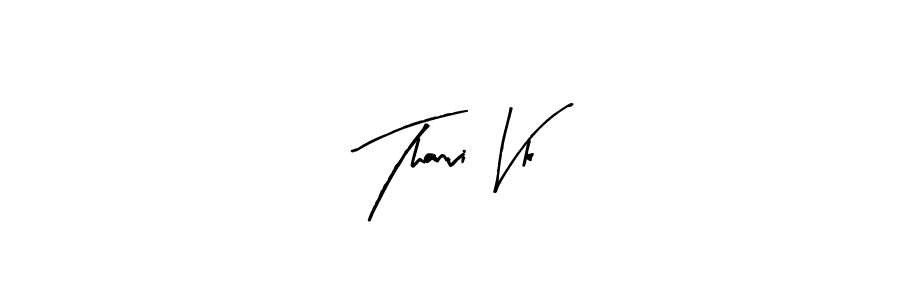 Also You can easily find your signature by using the search form. We will create Thanvi Vk name handwritten signature images for you free of cost using Arty Signature sign style. Thanvi Vk signature style 8 images and pictures png