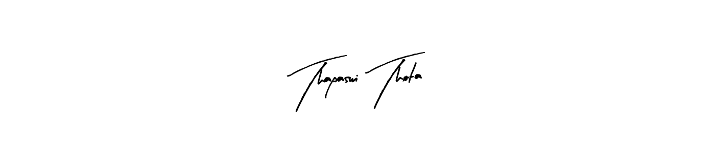 Here are the top 10 professional signature styles for the name Thapaswi Thota. These are the best autograph styles you can use for your name. Thapaswi Thota signature style 8 images and pictures png