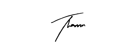 How to Draw Tharrun signature style? Arty Signature is a latest design signature styles for name Tharrun. Tharrun signature style 8 images and pictures png