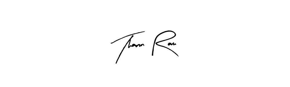 Also we have Tharun Ram name is the best signature style. Create professional handwritten signature collection using Arty Signature autograph style. Tharun Ram signature style 8 images and pictures png