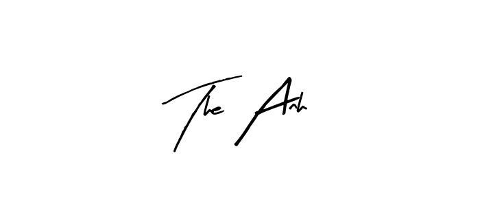 Also we have The Anh name is the best signature style. Create professional handwritten signature collection using Arty Signature autograph style. The Anh signature style 8 images and pictures png