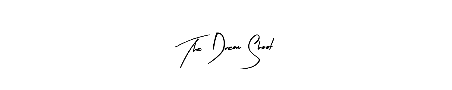 Design your own signature with our free online signature maker. With this signature software, you can create a handwritten (Arty Signature) signature for name The Dream Shoot. The Dream Shoot signature style 8 images and pictures png