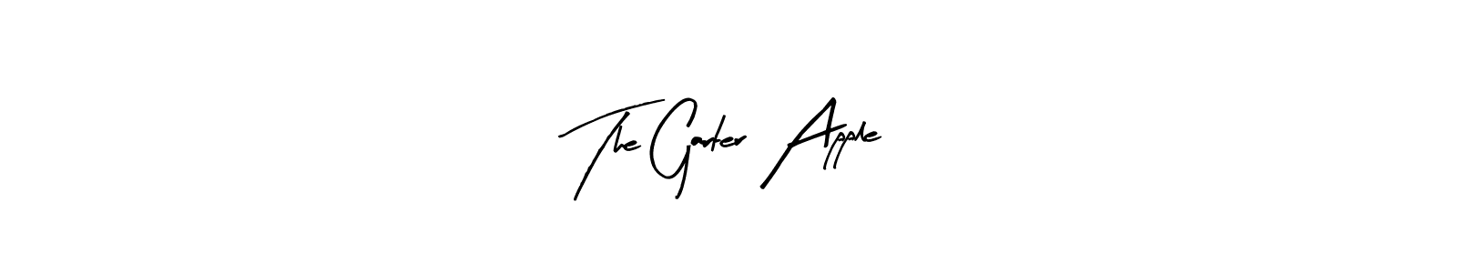 How to Draw The Garter Apple signature style? Arty Signature is a latest design signature styles for name The Garter Apple. The Garter Apple signature style 8 images and pictures png