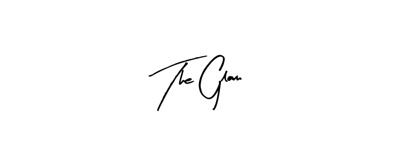 Make a beautiful signature design for name The Glam. With this signature (Arty Signature) style, you can create a handwritten signature for free. The Glam signature style 8 images and pictures png