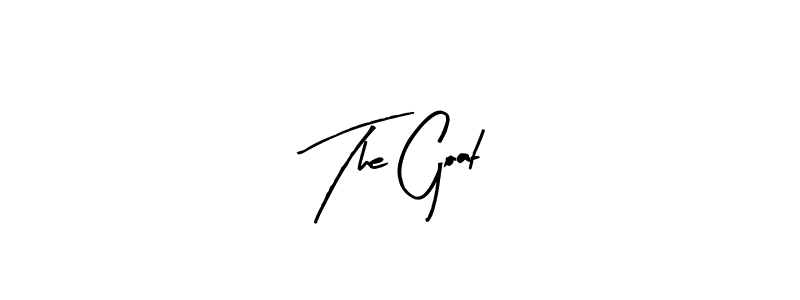 How to make The Goat signature? Arty Signature is a professional autograph style. Create handwritten signature for The Goat name. The Goat signature style 8 images and pictures png