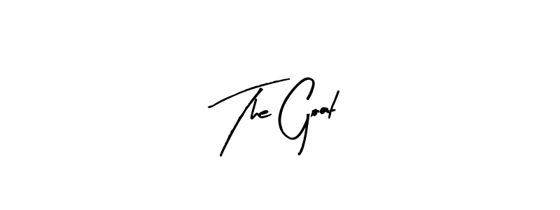 if you are searching for the best signature style for your name The Goat. so please give up your signature search. here we have designed multiple signature styles  using Arty Signature. The Goat signature style 8 images and pictures png