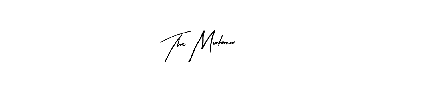 Once you've used our free online signature maker to create your best signature Arty Signature style, it's time to enjoy all of the benefits that The Muntazir 09 name signing documents. The Muntazir 09 signature style 8 images and pictures png