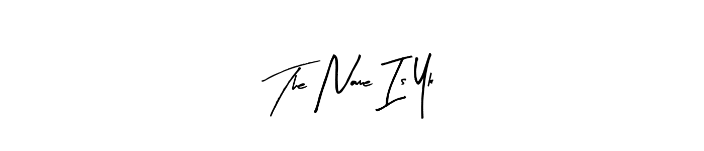 This is the best signature style for the The Name Is Yk name. Also you like these signature font (Arty Signature). Mix name signature. The Name Is Yk signature style 8 images and pictures png