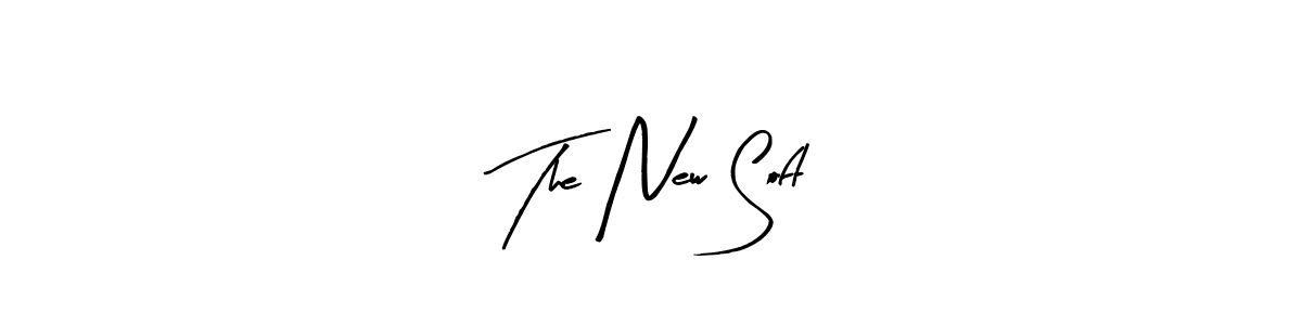 How to make The New Soft name signature. Use Arty Signature style for creating short signs online. This is the latest handwritten sign. The New Soft signature style 8 images and pictures png