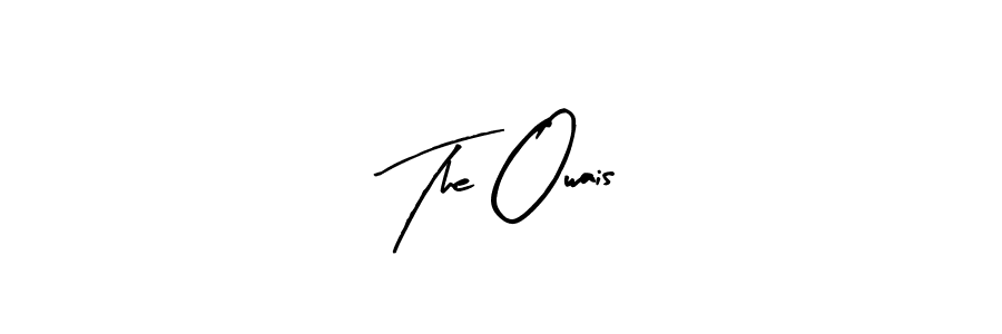Use a signature maker to create a handwritten signature online. With this signature software, you can design (Arty Signature) your own signature for name The Owais. The Owais signature style 8 images and pictures png