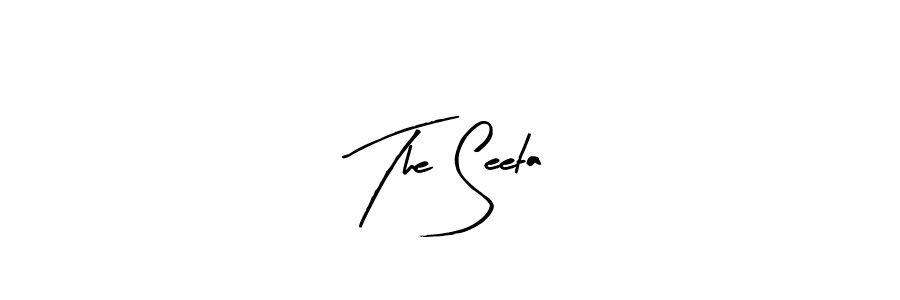 How to make The Seeta name signature. Use Arty Signature style for creating short signs online. This is the latest handwritten sign. The Seeta signature style 8 images and pictures png
