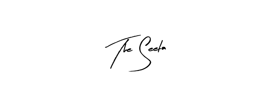 How to make The Seeta name signature. Use Arty Signature style for creating short signs online. This is the latest handwritten sign. The Seeta signature style 8 images and pictures png