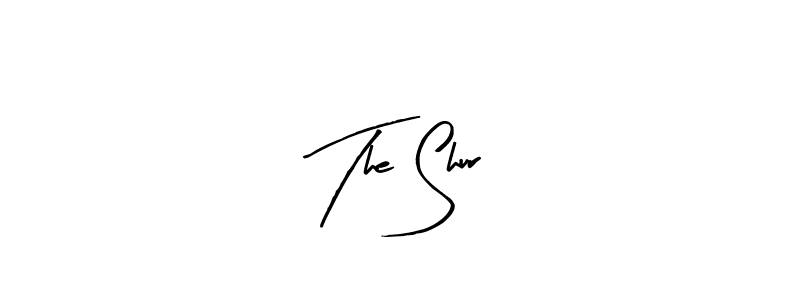 if you are searching for the best signature style for your name The Shur. so please give up your signature search. here we have designed multiple signature styles  using Arty Signature. The Shur signature style 8 images and pictures png