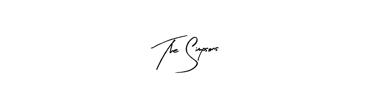 Also we have The Simpsons name is the best signature style. Create professional handwritten signature collection using Arty Signature autograph style. The Simpsons signature style 8 images and pictures png
