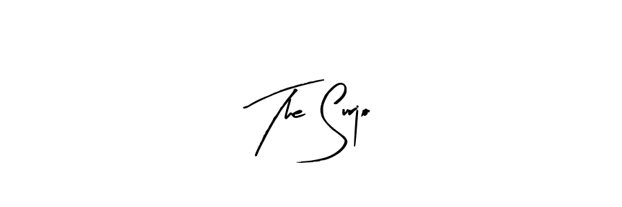 It looks lik you need a new signature style for name The Surjo. Design unique handwritten (Arty Signature) signature with our free signature maker in just a few clicks. The Surjo signature style 8 images and pictures png
