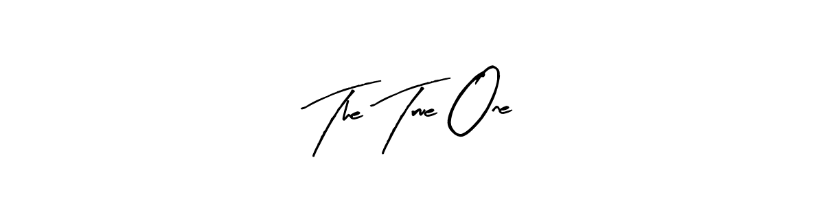 How to Draw The True One signature style? Arty Signature is a latest design signature styles for name The True One. The True One signature style 8 images and pictures png