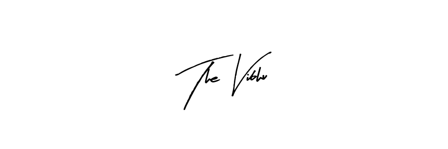 Best and Professional Signature Style for The Vibhu. Arty Signature Best Signature Style Collection. The Vibhu signature style 8 images and pictures png