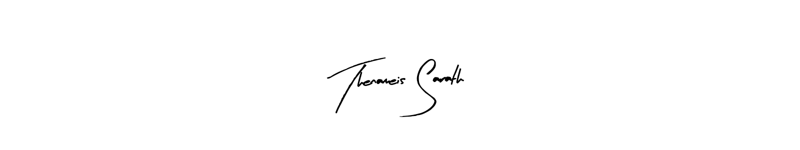 Make a beautiful signature design for name Thenameis Sarath. With this signature (Arty Signature) style, you can create a handwritten signature for free. Thenameis Sarath signature style 8 images and pictures png