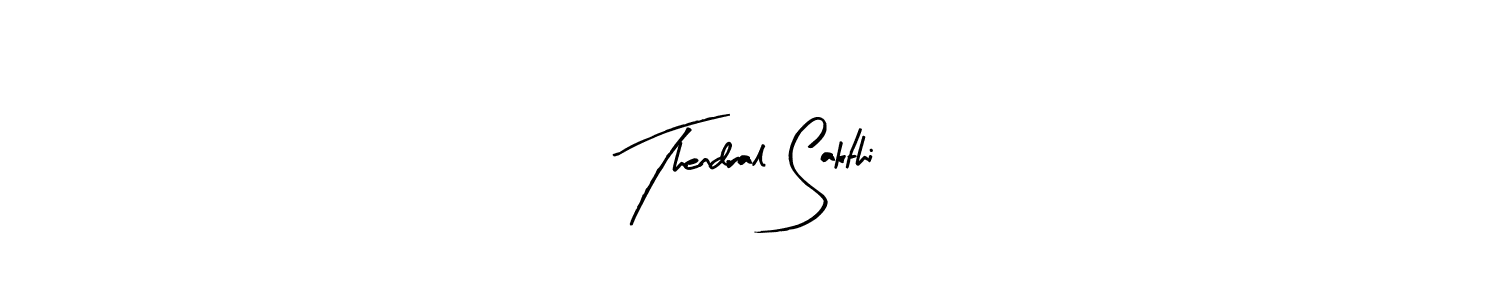 Once you've used our free online signature maker to create your best signature Arty Signature style, it's time to enjoy all of the benefits that Thendral Sakthi name signing documents. Thendral Sakthi signature style 8 images and pictures png