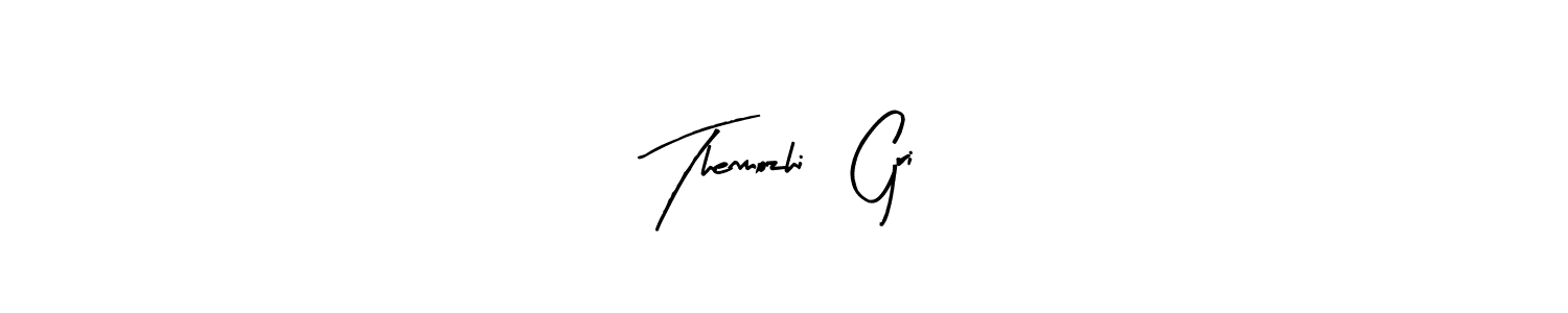 You can use this online signature creator to create a handwritten signature for the name Thenmozhi   Gri. This is the best online autograph maker. Thenmozhi   Gri signature style 8 images and pictures png