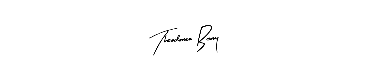 It looks lik you need a new signature style for name Theodorea Berry. Design unique handwritten (Arty Signature) signature with our free signature maker in just a few clicks. Theodorea Berry signature style 8 images and pictures png