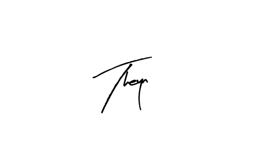 Also we have Theyn name is the best signature style. Create professional handwritten signature collection using Arty Signature autograph style. Theyn signature style 8 images and pictures png