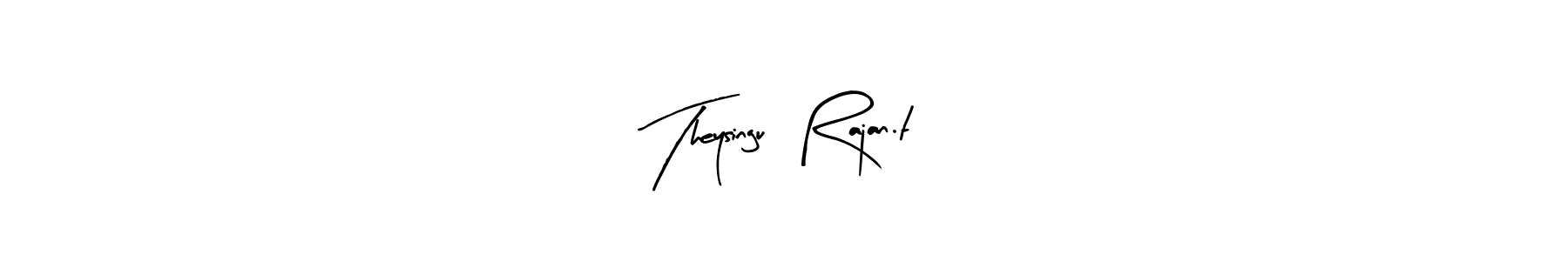 if you are searching for the best signature style for your name Theysingu  Rajan.t. so please give up your signature search. here we have designed multiple signature styles  using Arty Signature. Theysingu  Rajan.t signature style 8 images and pictures png