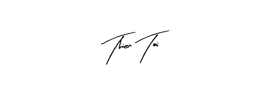 Use a signature maker to create a handwritten signature online. With this signature software, you can design (Arty Signature) your own signature for name Thien Tai. Thien Tai signature style 8 images and pictures png