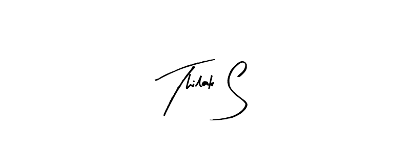 Once you've used our free online signature maker to create your best signature Arty Signature style, it's time to enjoy all of the benefits that Thilak S name signing documents. Thilak S signature style 8 images and pictures png