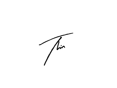 The best way (Arty Signature) to make a short signature is to pick only two or three words in your name. The name Thin include a total of six letters. For converting this name. Thin signature style 8 images and pictures png