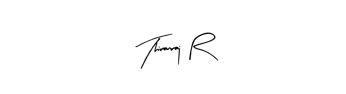 Make a beautiful signature design for name Thiranraj R. With this signature (Arty Signature) style, you can create a handwritten signature for free. Thiranraj R signature style 8 images and pictures png
