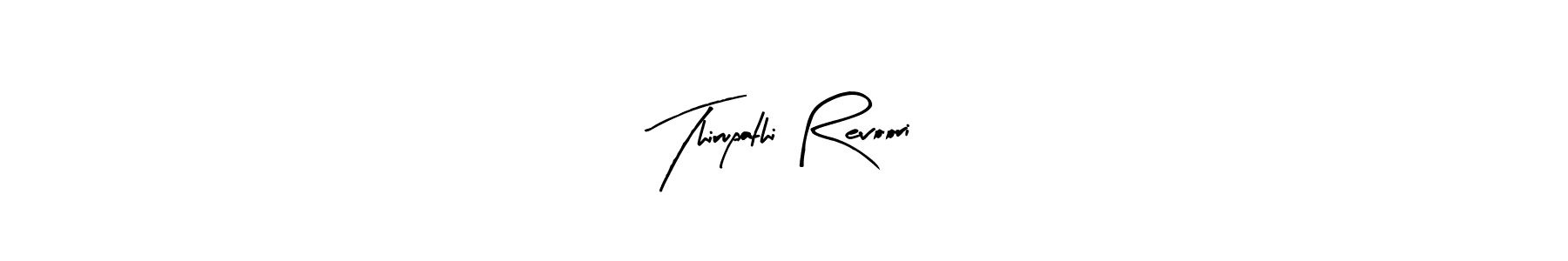 How to Draw Thirupathi Revoori signature style? Arty Signature is a latest design signature styles for name Thirupathi Revoori. Thirupathi Revoori signature style 8 images and pictures png