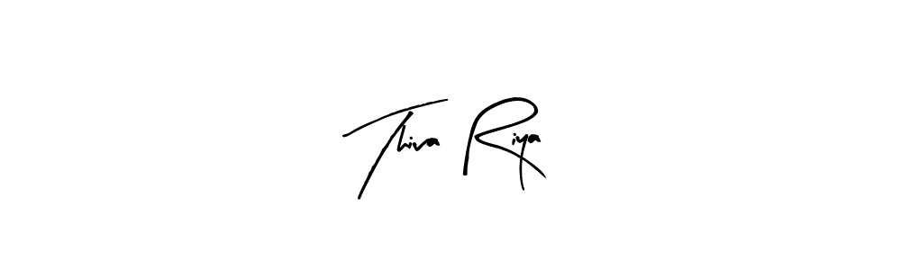 How to Draw Thiva Riya signature style? Arty Signature is a latest design signature styles for name Thiva Riya. Thiva Riya signature style 8 images and pictures png