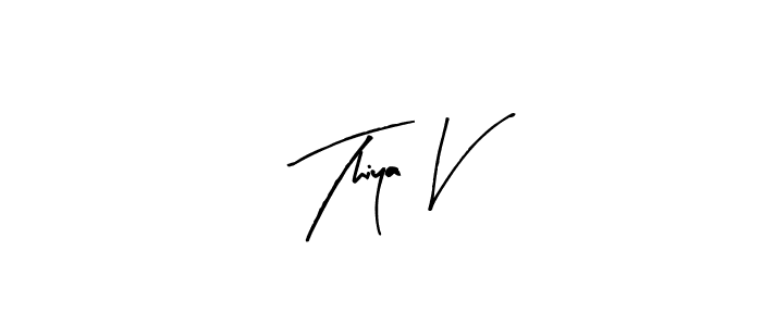 Once you've used our free online signature maker to create your best signature Arty Signature style, it's time to enjoy all of the benefits that Thiya V name signing documents. Thiya V signature style 8 images and pictures png